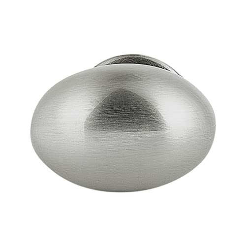 HARPOON Cabinet Hardware Knobs Round Furniture Mushroom Knob - 1.4 Inch 10 Pack Satin Nickel - Image 5
