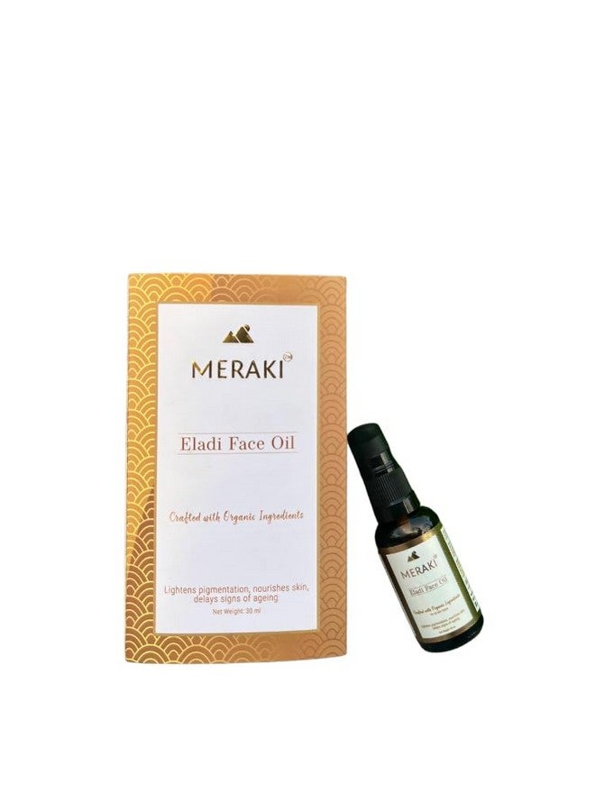 MERAKI Eladi Face Oil Ayurvedic Natural Face Oil to Lighten Pigmentation | Skin Brightening & Nourishing Formula | Suitable for All Skin Types Unisex 30 ml - Image 1