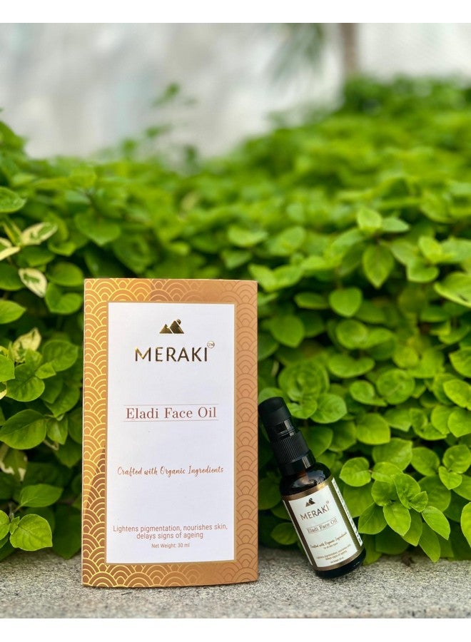 MERAKI Eladi Face Oil Ayurvedic Natural Face Oil to Lighten Pigmentation | Skin Brightening & Nourishing Formula | Suitable for All Skin Types Unisex 30 ml - Image 4