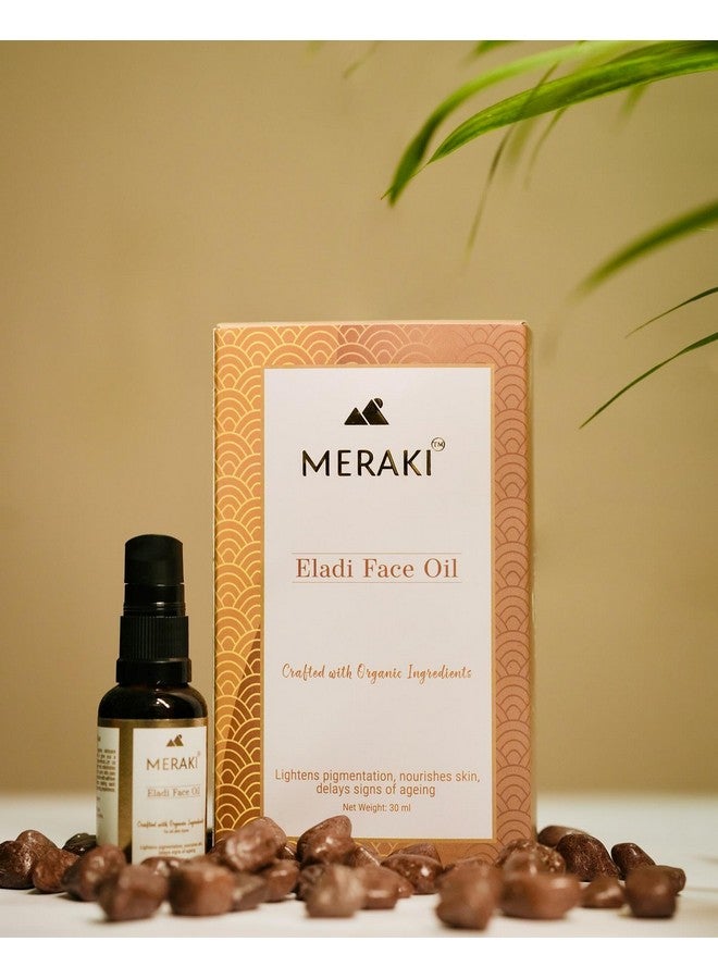 MERAKI Eladi Face Oil Ayurvedic Natural Face Oil to Lighten Pigmentation | Skin Brightening & Nourishing Formula | Suitable for All Skin Types Unisex 30 ml - Image 2