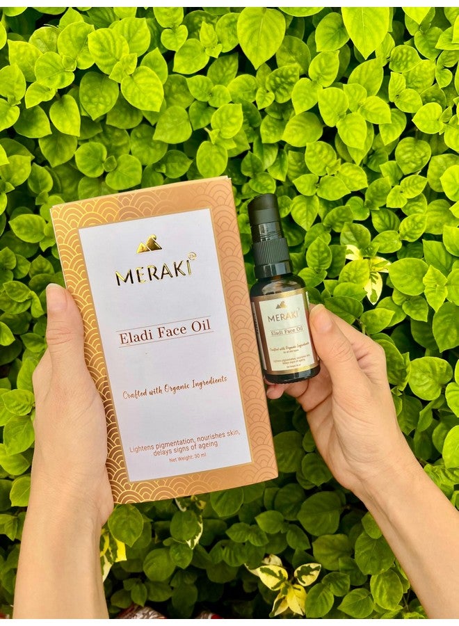 MERAKI Eladi Face Oil Ayurvedic Natural Face Oil to Lighten Pigmentation | Skin Brightening & Nourishing Formula | Suitable for All Skin Types Unisex 30 ml - Image 3