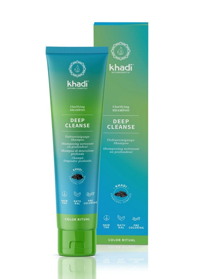 كادي شامبو التنظيف العميق الأيورفيدي المنقي | 5 أونصة | تنظيف عميق مكثف للشعر وفروة الرأس | طبيعي 100%، خالٍ من السيليكون والكبريتات والبارابين | مستحضرات تجميل طبيعية معتمدة - Image 1