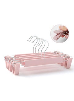 5 Non-Slip Plastic Pants Hangers with Clips, Skirt Hangers, Clips Retractable and Adjustable, Pink - pzsku/ZFDC01ADA7C11EA5FE680Z/45/_/1720491721/11db9776-758a-4472-82bf-810974b81c8d