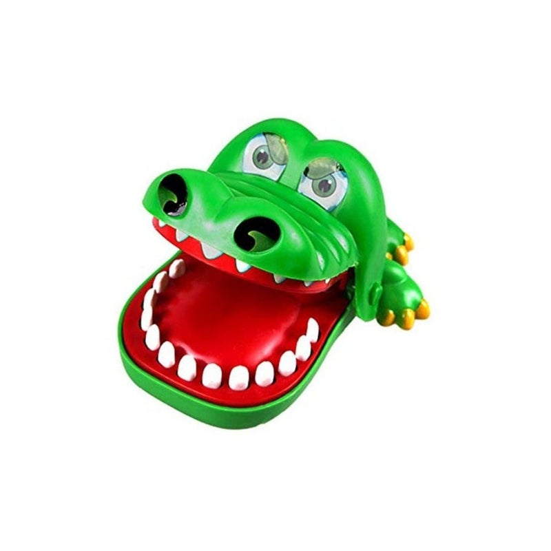 Crocodile Mouth Dentist Portable Lightweight Rich Unique Design Bite Finger Toy 16.2x15.5x12.2cm - Image 1