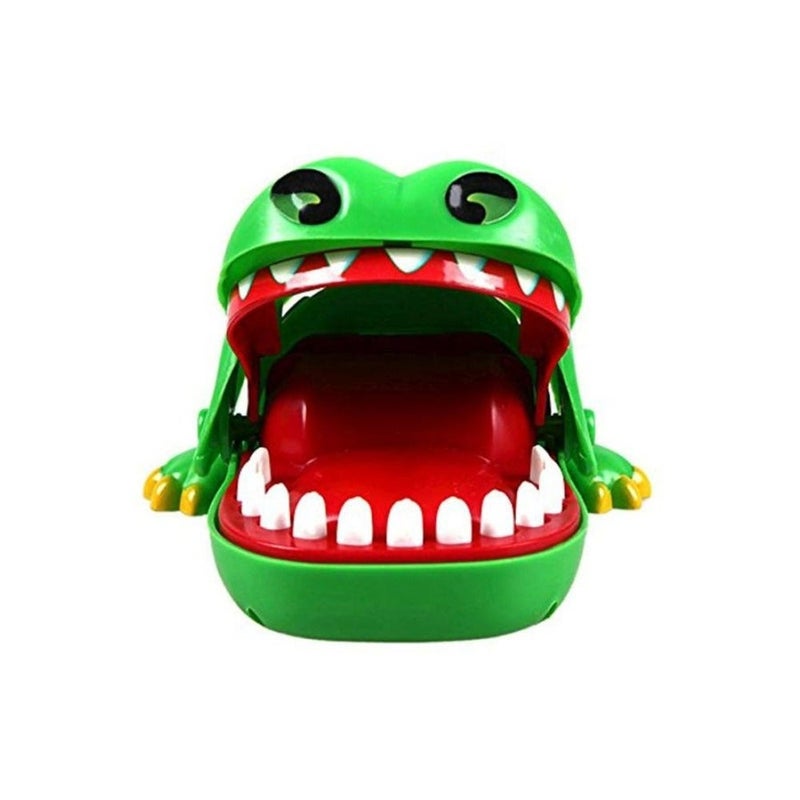 Crocodile Mouth Dentist Portable Lightweight Rich Unique Design Bite Finger Toy 16.2x15.5x12.2cm - Image 2