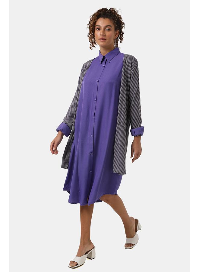 kady Jamila women striped open front cardigan - Image 3