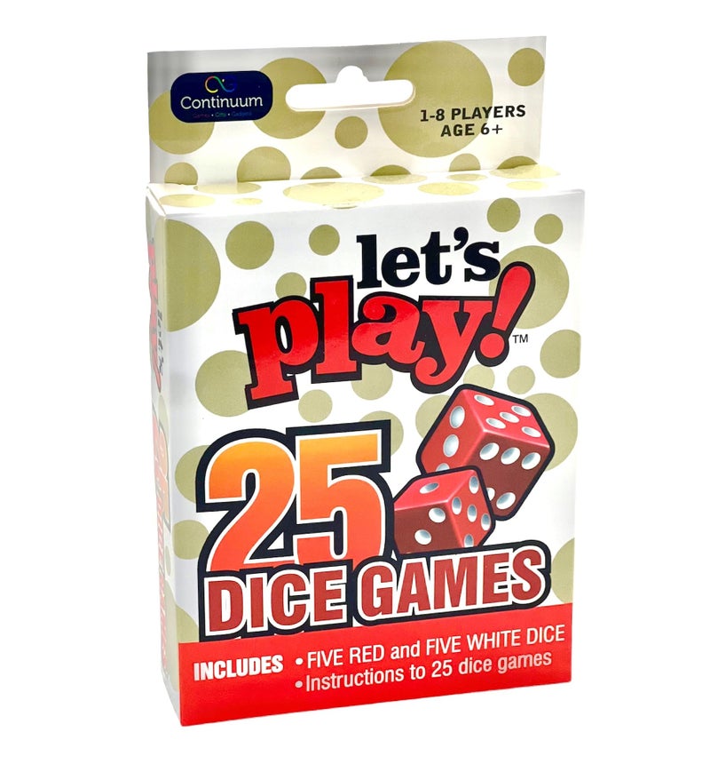 Continuum Games Lets Play 25 Games Dice Games - Image 3