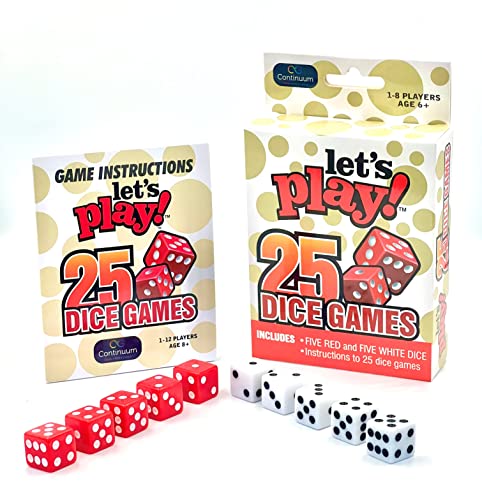 Continuum Games Lets Play 25 Games Dice Games - Image 5
