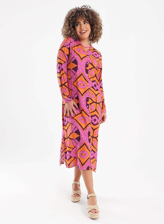 Carina vibrant-colored-shirt-dress 