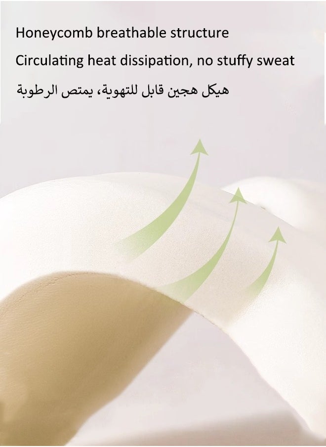 آيسيورا وسادة دعم رقبة الطفل وسادة تشكيل رأس الطفل وسادة إسفنجية للذاكرة منع وتصحيح إمالة الرأس وسادة الطفل مناسب للمواليد الجدد  - Image 4