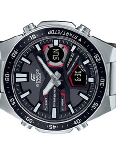 CASIO Casio Edifice Men's Stainless Steel Analog Digital Black Round Dial Watch EFV-C110D-1A4VDF  - Image 2