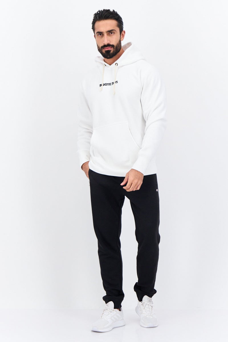 Champion Men Sportswear Fit Long Sleeves Outdoor Hoodies, White  - Image 2
