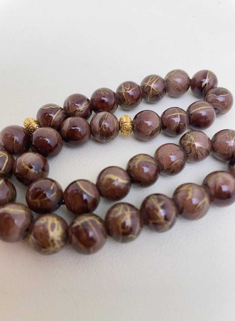 general 33 Glass Beads Tasbih/10mm - Image 4