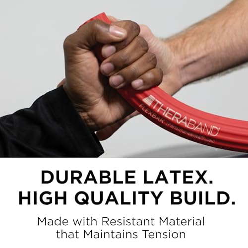 TheraBand Rubber FlexBar, red - Image 3
