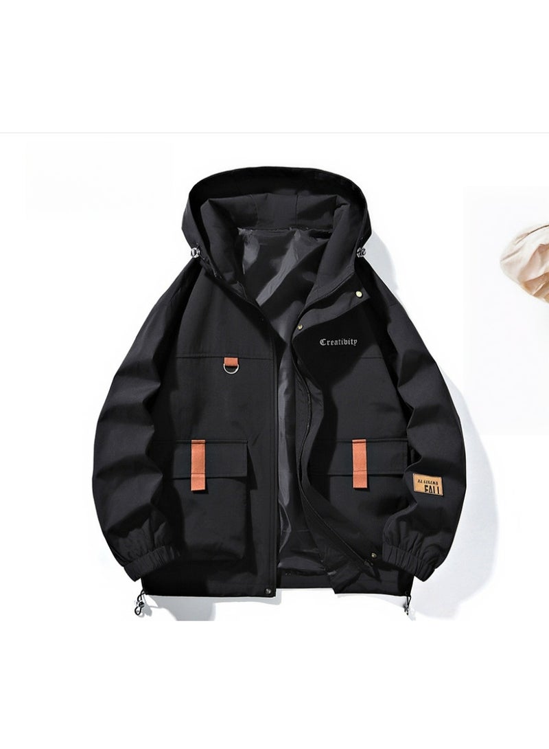 KUYING Autumn Jacket Trendy Brand Loose Collar Workwear Business High-end Top