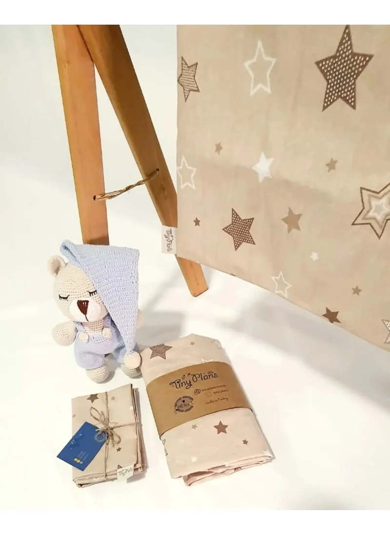 Tiny Plans Elastic Baby - Kids Sheet Pillowcase Set