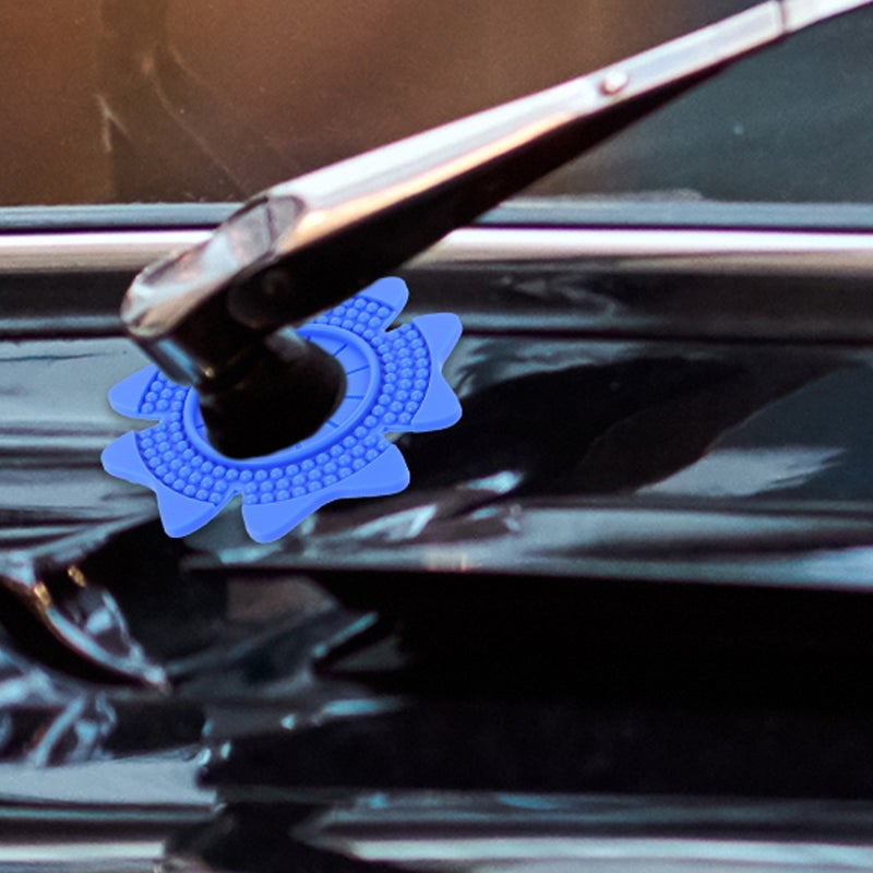1 Pair Wiper Arm Hole Protective Guards Wiper Arm Hole Cover Auto Exterior Accessory - Image 3