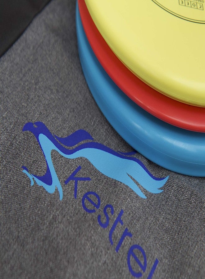 Kestrel Disc Golf Beginner Set Bundle | 3 Discs + Bag | Includes Fairway Driver, Mid-Range and Putter - Image 3