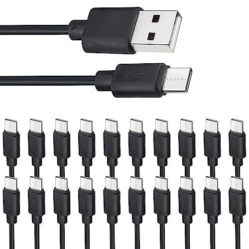 Smays USB C Cable Bulk 20-Pack, Type C Charger Cord 3.3ft Multipack - Image 1