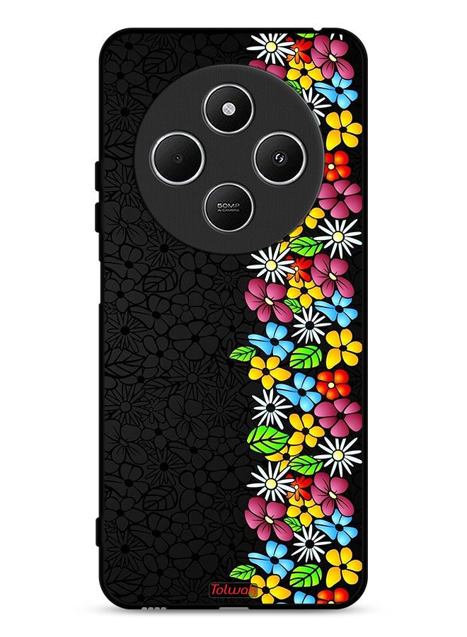 Tolwak Xiaomi Redmi 14C 4G Protective Case Cover Flowers Line - Image 1