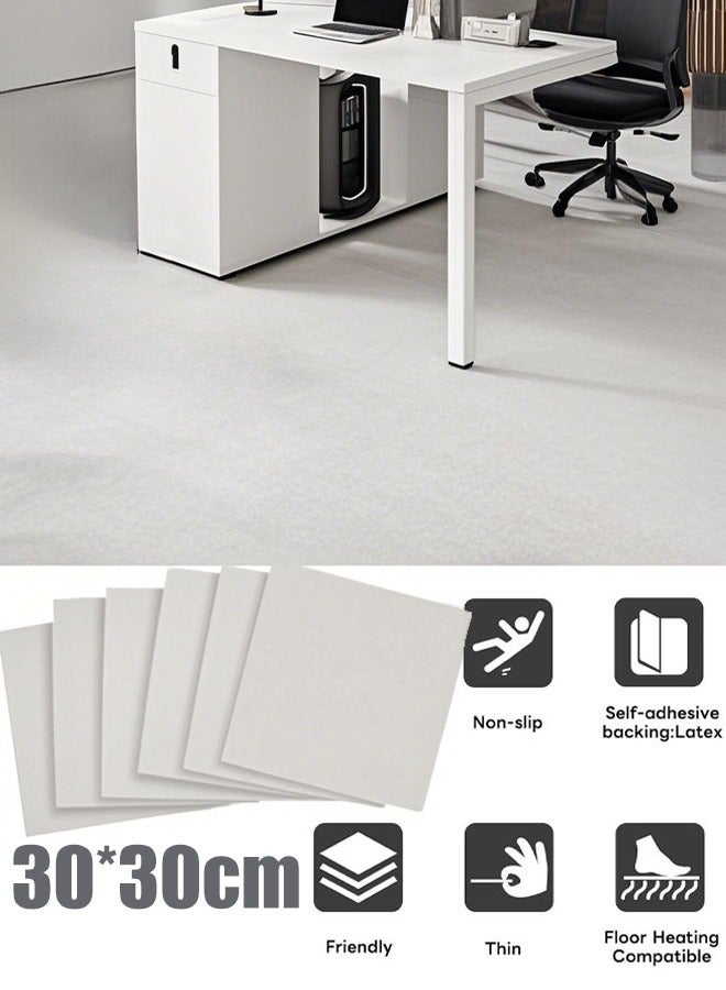 Optico Self Adhesive Carpet 12" x 12" Peel and Stick Soft Padded Carpet Tiles  Pile Height Square Carpet Floor Tile for Commercial Home Flooring Indoor Outdoor Carpet Tiles Peel and Stick, Squares Carpet Floor Tile - Image 1