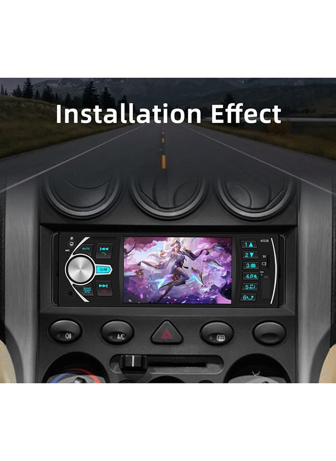 4.1’ HD Car MP5 Bluetooth Hands-free Car MP5 Player Plug-in Radio Backup Camera