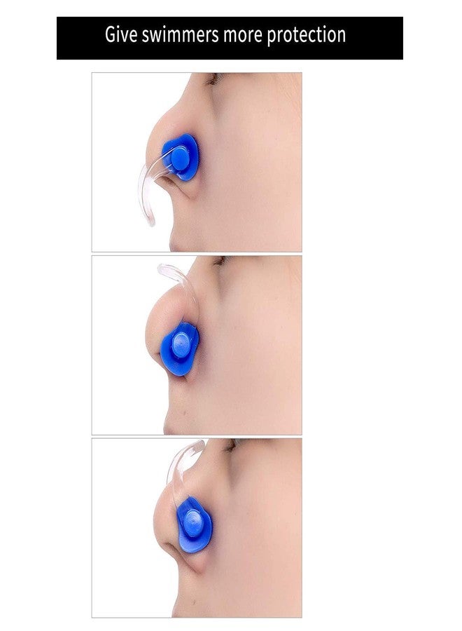 Jukusa Swimming Nose Clip & Ear Plugs Set with Protective Case | Adjustable & Comfortable Anti-Slip Waterproof Nose Clip & Ear Plugs for Pool, Swim Training, and Water Activities (1 Set) - Image 3