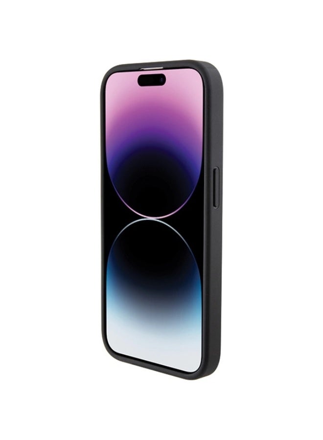 كارل لاغرفيلد جراب Karl Lagerfeld بتصميم K مبطن لموبايل iPhone 15 Pro Max – لون أسود - Image 5