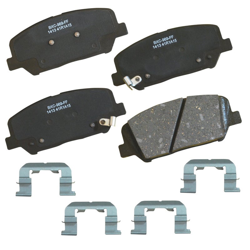 Bendix Premium SBC1413 Ceramic Front Brake Pads for Hyundai Genesis Coupe 2016-2010, Veloster 2016, Kia Optima 2015-2011 - Image 4