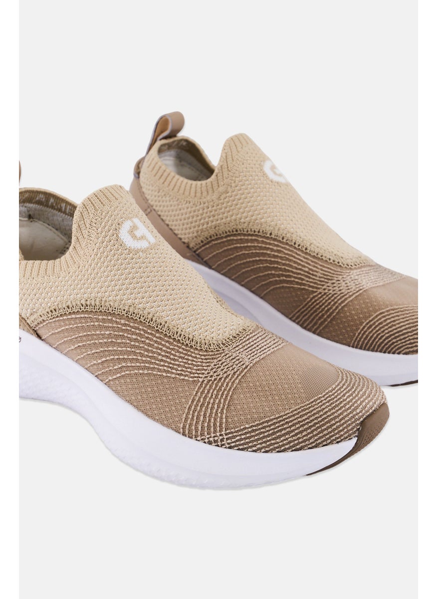 COLE HAAN - Women Slip On Casual Sneaker, Beige - Image 1