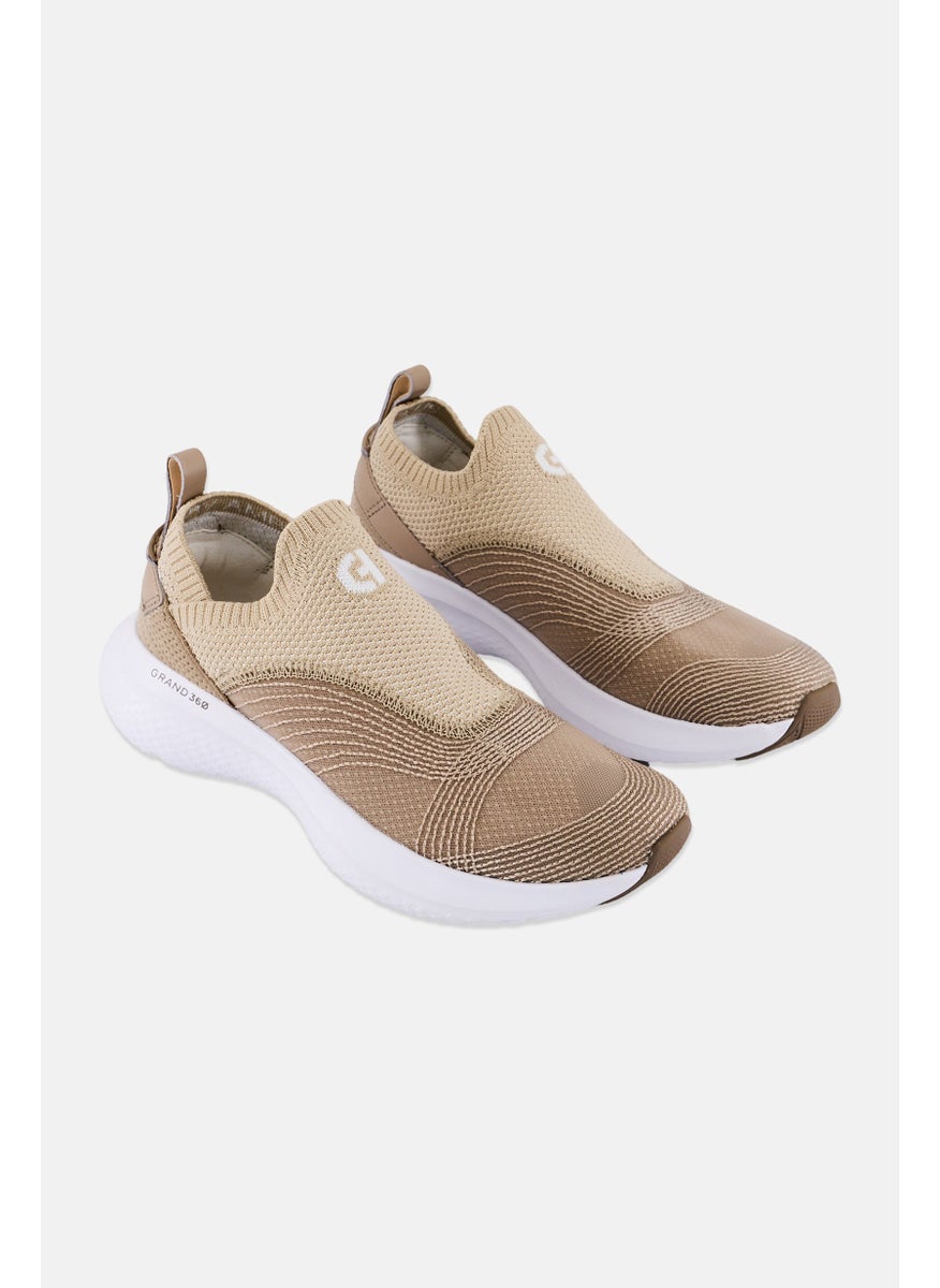 COLE HAAN - Women Slip On Casual Sneaker, Beige - Image 1
