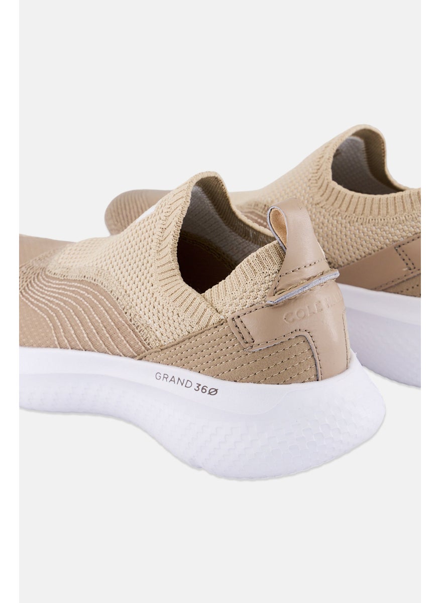 COLE HAAN - Women Slip On Casual Sneaker, Beige - Image 1