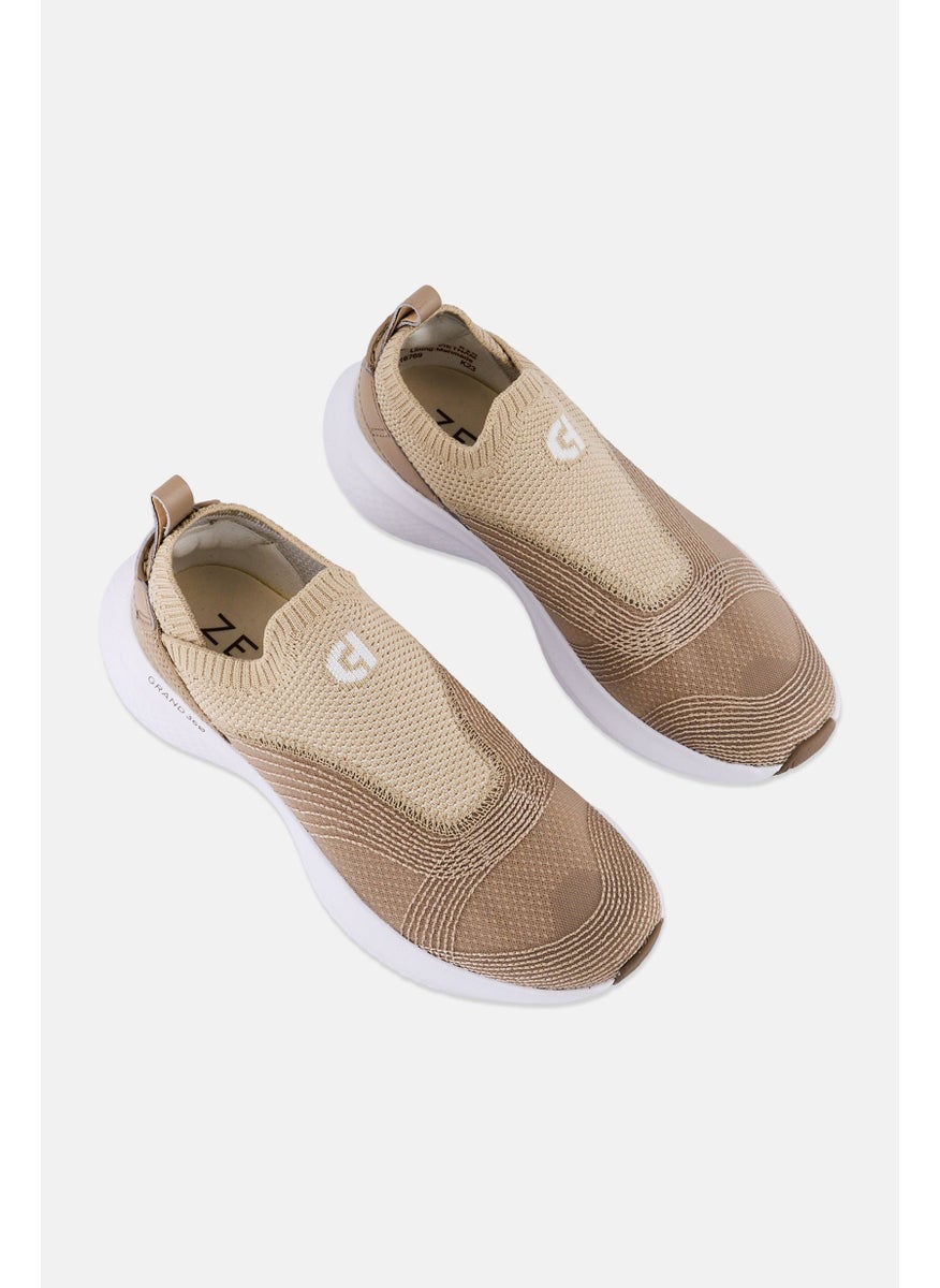COLE HAAN - Women Slip On Casual Sneaker, Beige - Image 1