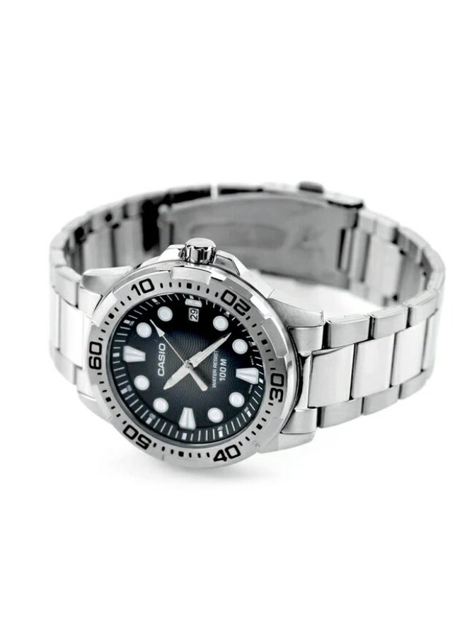 Casio MTD-140D-1AVDF Men's Stainless Steel Diver Style Watch - Image 2