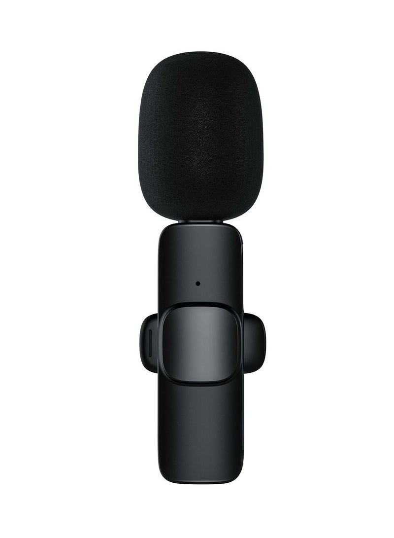 Phone Planet M21 Wireless Lavalier Microphone Plug & Play Type-C Lapel Clip-on Mini Mic Black - Image 2