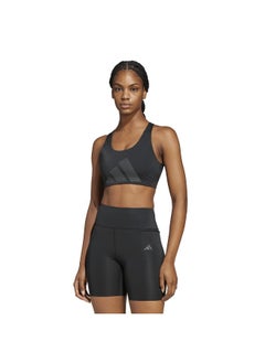 Adidas Adidas Pwi Hiit Ms Black Training Bra For Women Xsab  - Image 3