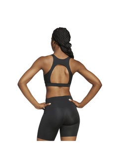 Adidas Adidas Pwi Hiit Ms Black Training Bra For Women Xsab  - Image 4