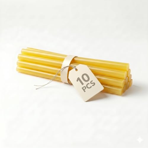 Themisto 11mm Yellow glue sticks Strong Gumming Pack of 10 PC - Image 1