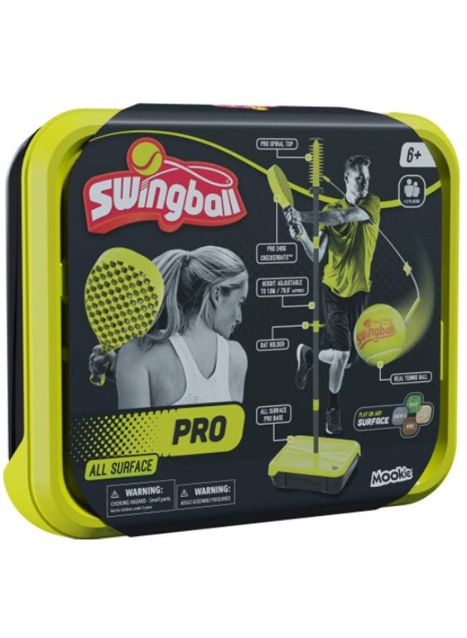 Mookie موكي سوينجبول برو لجميع الأسطح مع مضربين برو و كرة تنس حقيقية 1.8م 7300 - Image 1