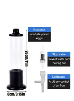 Excefore Brine Shrimp Eggs Incubator, Artemia Eggs Hatchery Kit, DIY Aquarium Fish Tank Hatch Tool, Fish Tank Shrimp Breeding Hatcher, for Aquarium Brine Shrimp Eggs  - Image 4