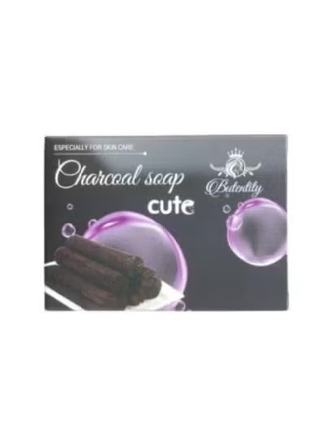 Butentity Charcoal Soap Cute 100 gm - Image 2