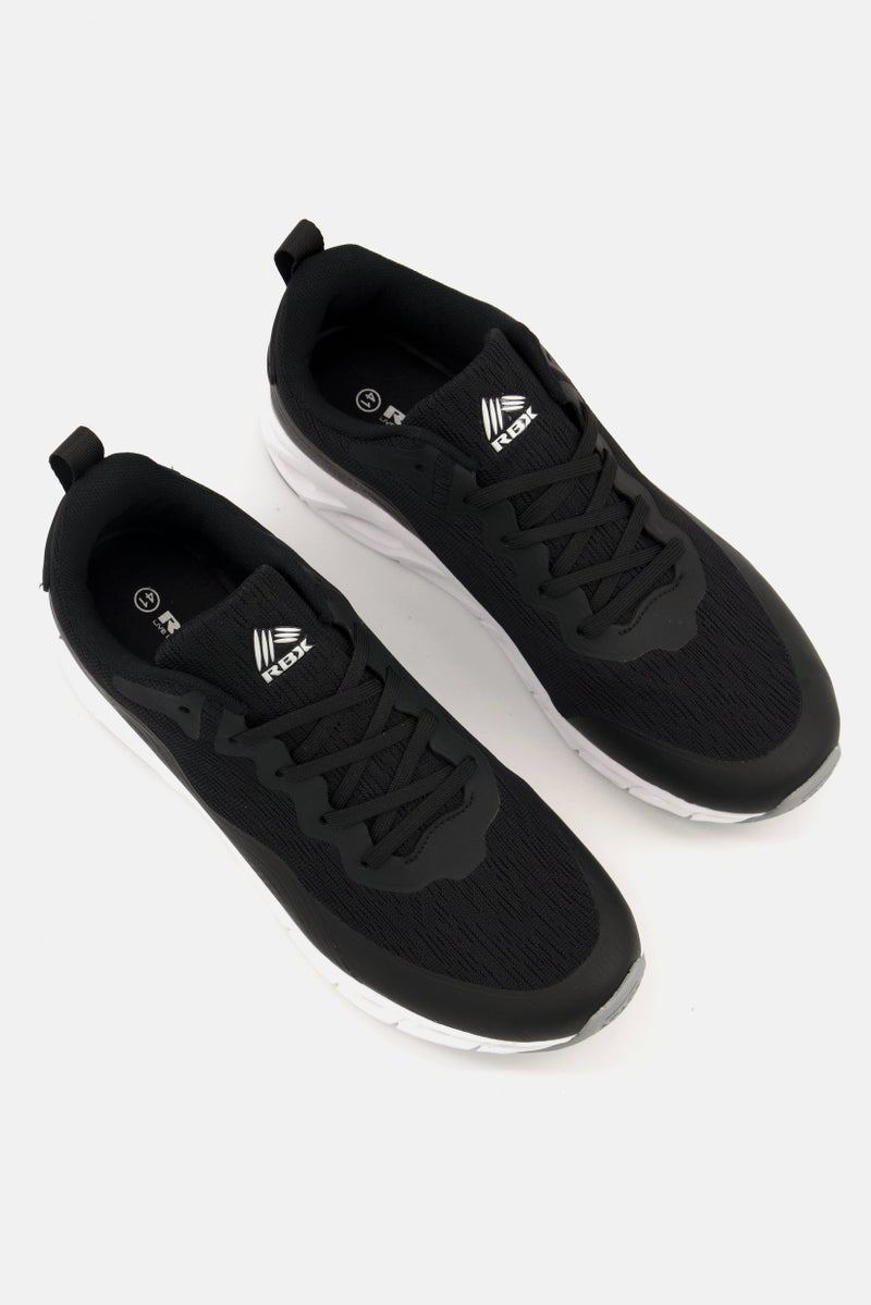RBX Men Lace Up Running Sports Shoe, Black - Image 4