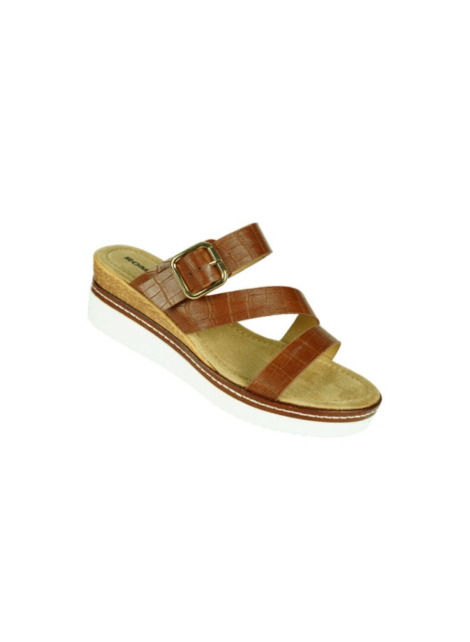 ROMIKA 117-361 Romika Ladies Casual Sandals 91404 Cognac - Image 1