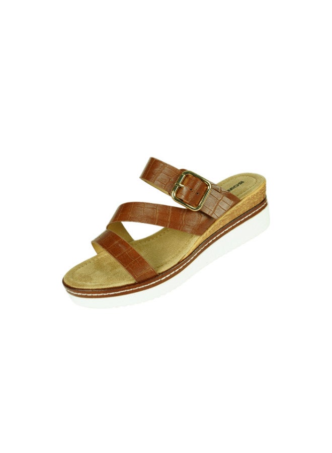 ROMIKA 117-361 Romika Ladies Casual Sandals 91404 Cognac - Image 3