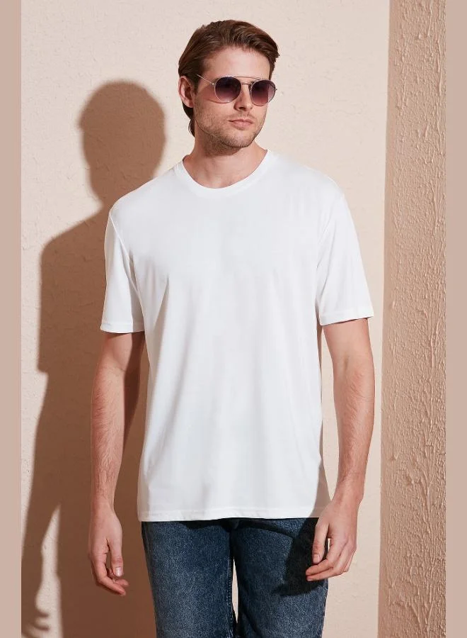 Buratti Regular Fit Crew Neck Basic T Shirt Men's T SHIRT 5902924