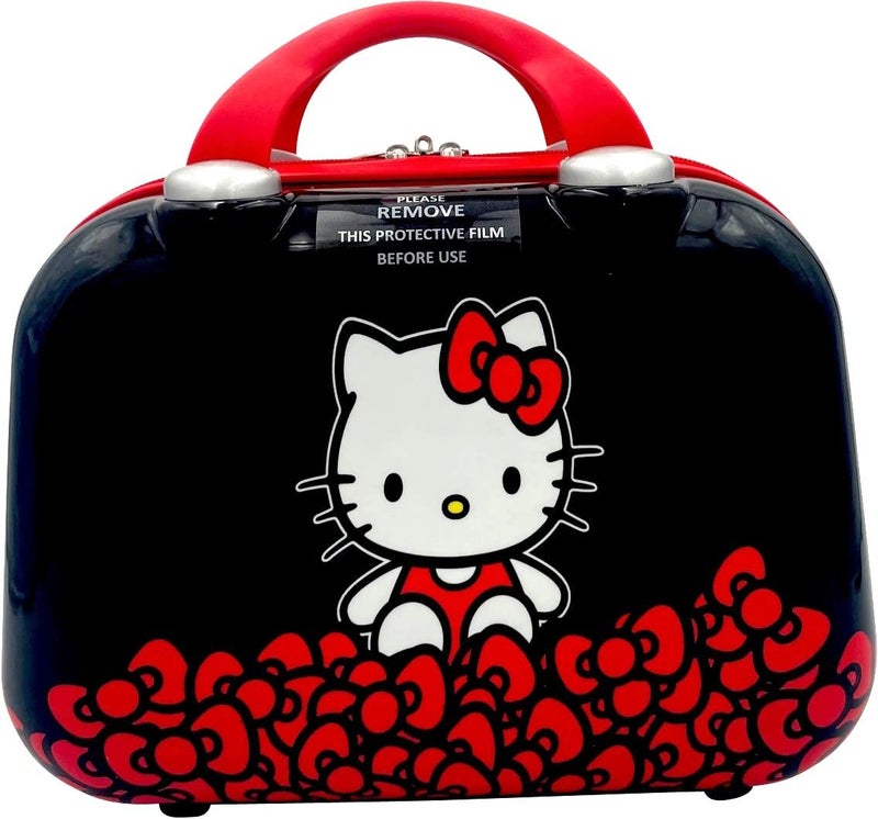 Fast Forward Kidâ€™s Licensed Hard-Side 20â€ Spinner Lightweight Luggage Carry-On Suitcase and Beauty Case Set (Hello Kitty), Multicolored - Image 5