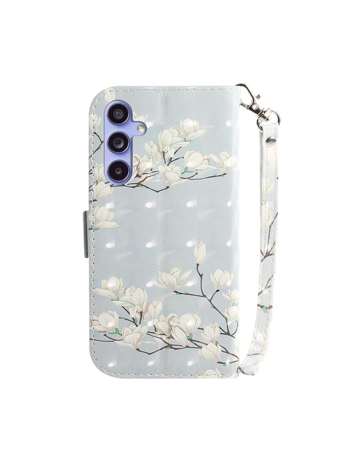 S-TOP Case For Samsung Galaxy S23 FE 5G 3D Colored Horizontal Flip Leather Phone Case - Image 3