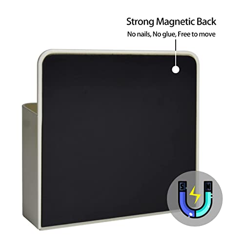 EODVICS Magnetic Dry Erase Marker Holder, Strong Magnetic Back, Marker Holder for Whiteboard and Fridge, School, Office, Home (White) - Image 2