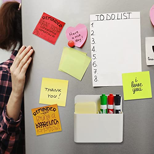 EODVICS Magnetic Dry Erase Marker Holder, Strong Magnetic Back, Marker Holder for Whiteboard and Fridge, School, Office, Home (White) - Image 4