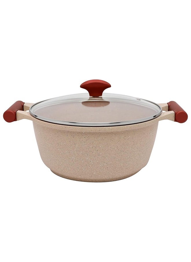 Prestige Essentials 6 pc set Pink Granite Non-Stick Aluminum  - Image 3